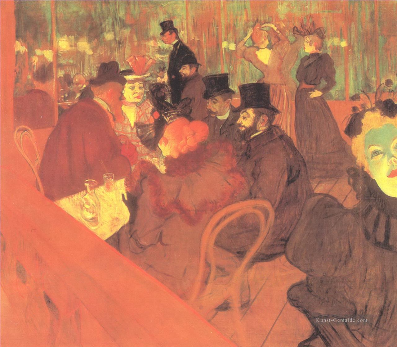 der Promenoir das Moulin rouge 1895 Toulouse Lautrec Henri de Ölgemälde